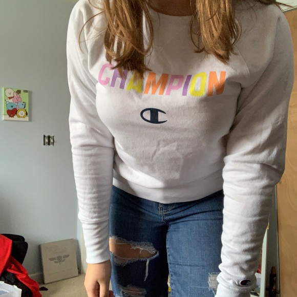 Colorful Champion Crew Neck - Picture 2 of 2